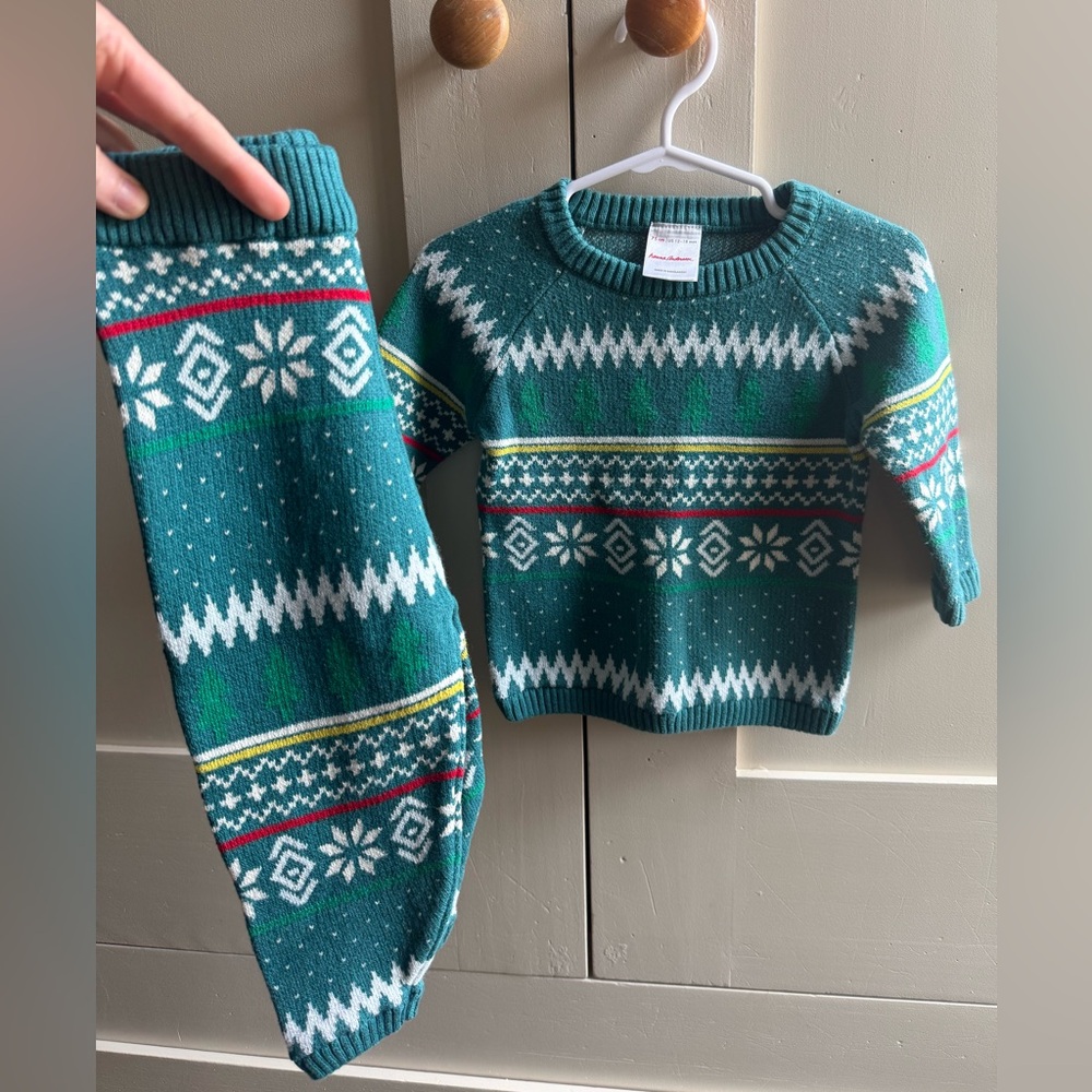 Hanna Andersson Knit Sweater Set